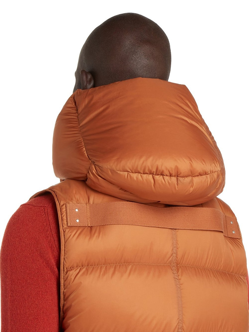 Orange Liner Down Vest 4