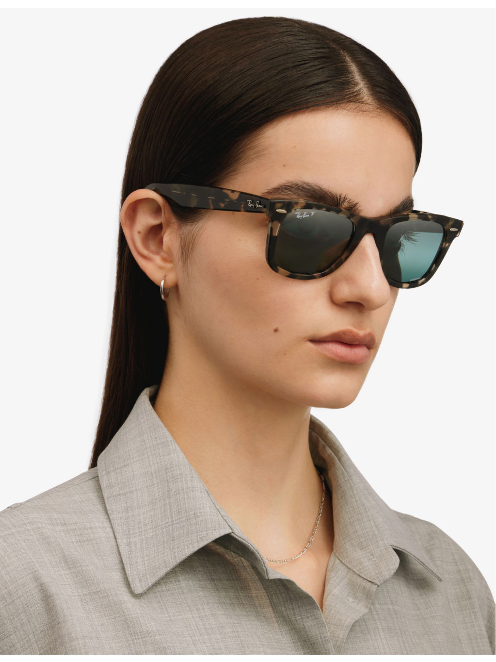 RB2140 Wayfarer Tortoiseshell Acetate Sunglasses - 2