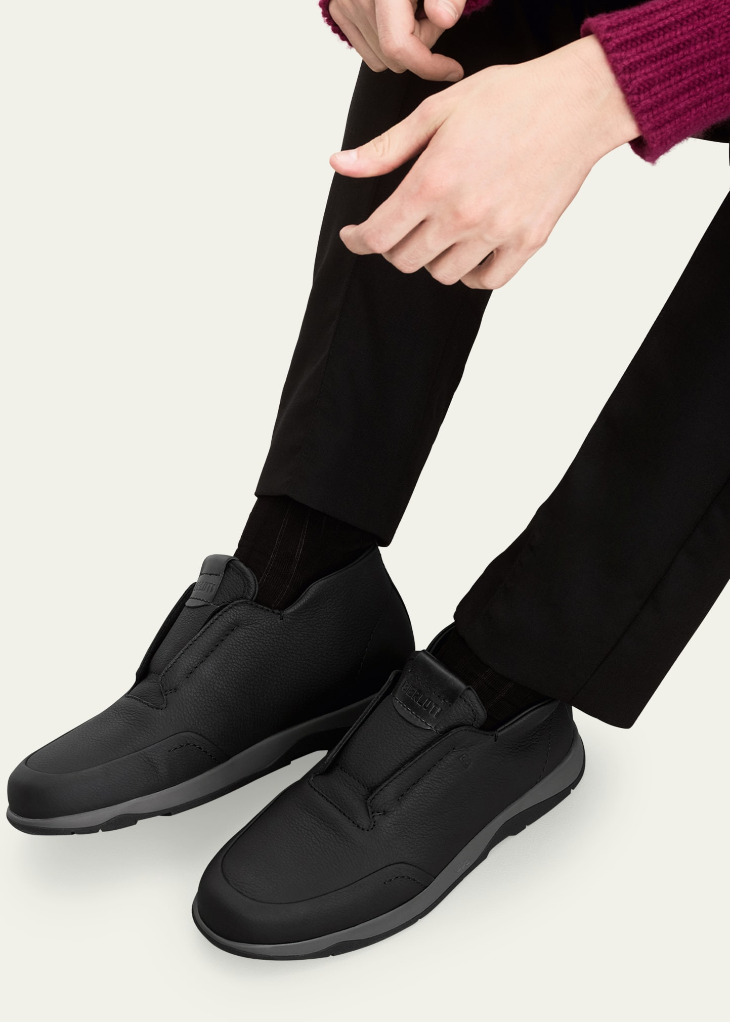 Men's Echappée Suede Calf Slip On Boots - 2