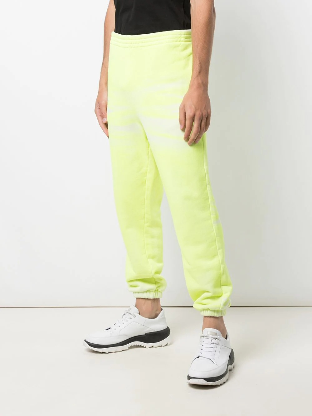 dyed sweat pants - 4