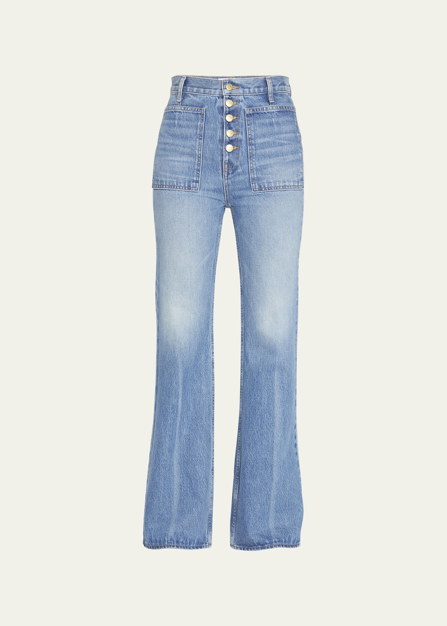 The Lou Denim Flare Jeans - 1