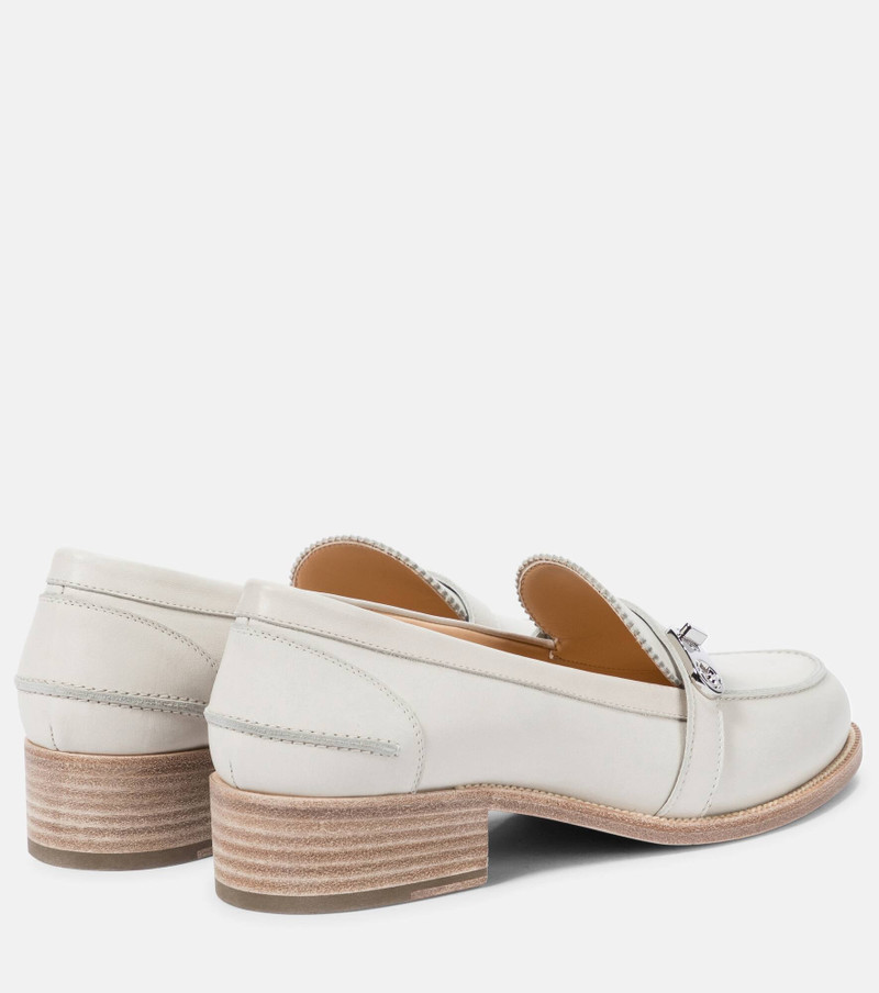 Christian Louboutin Lock Me leather loafers outlook