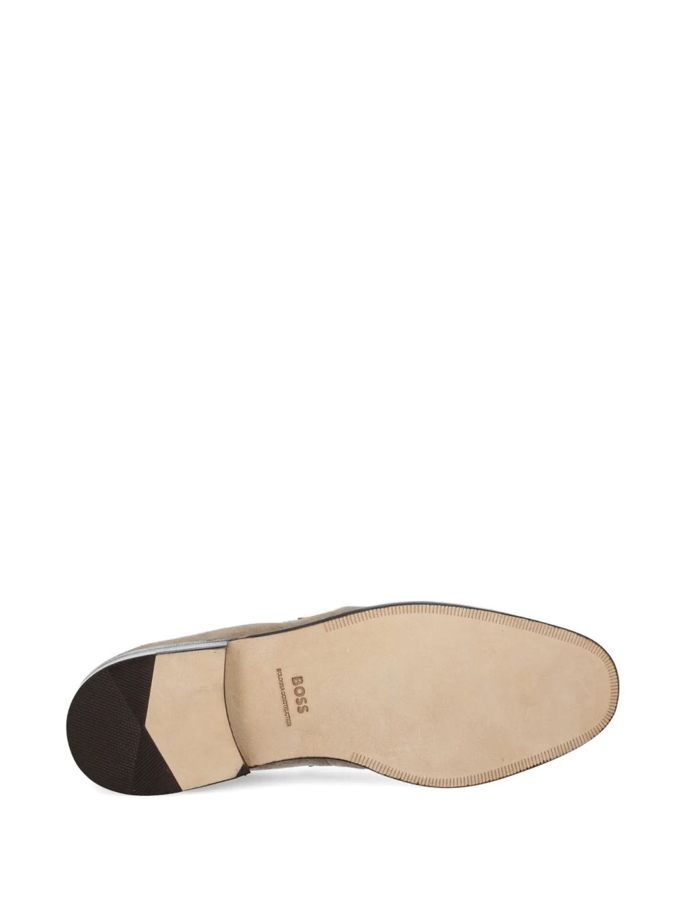 penny-slot suede loafers - 5