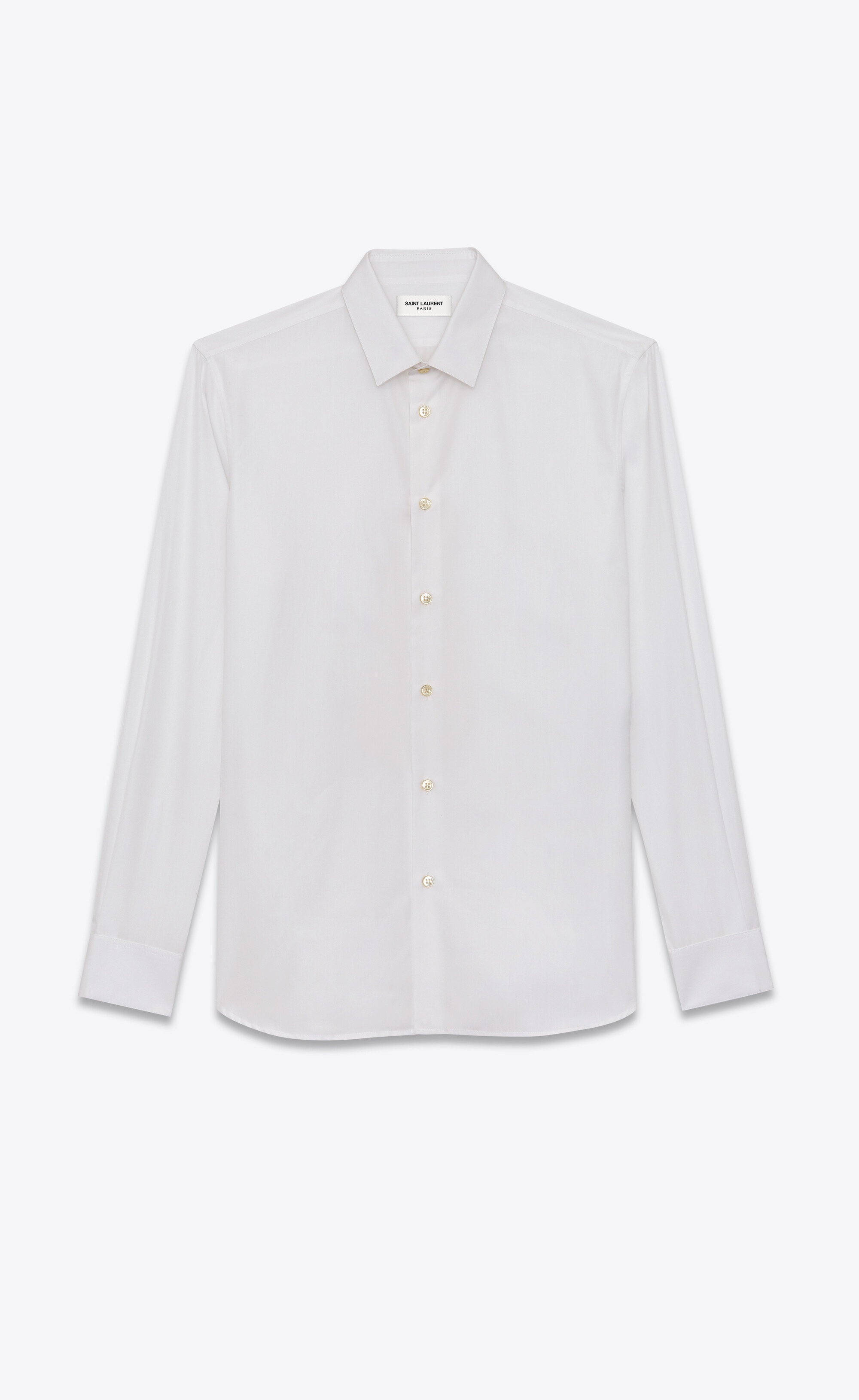 shirt in cotton poplin - 1