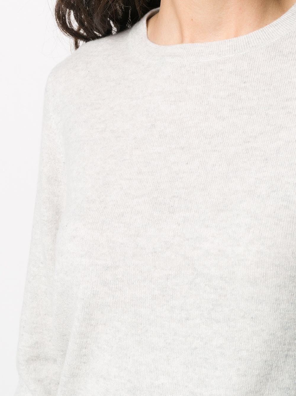 crew neck cashmere jumper - 5