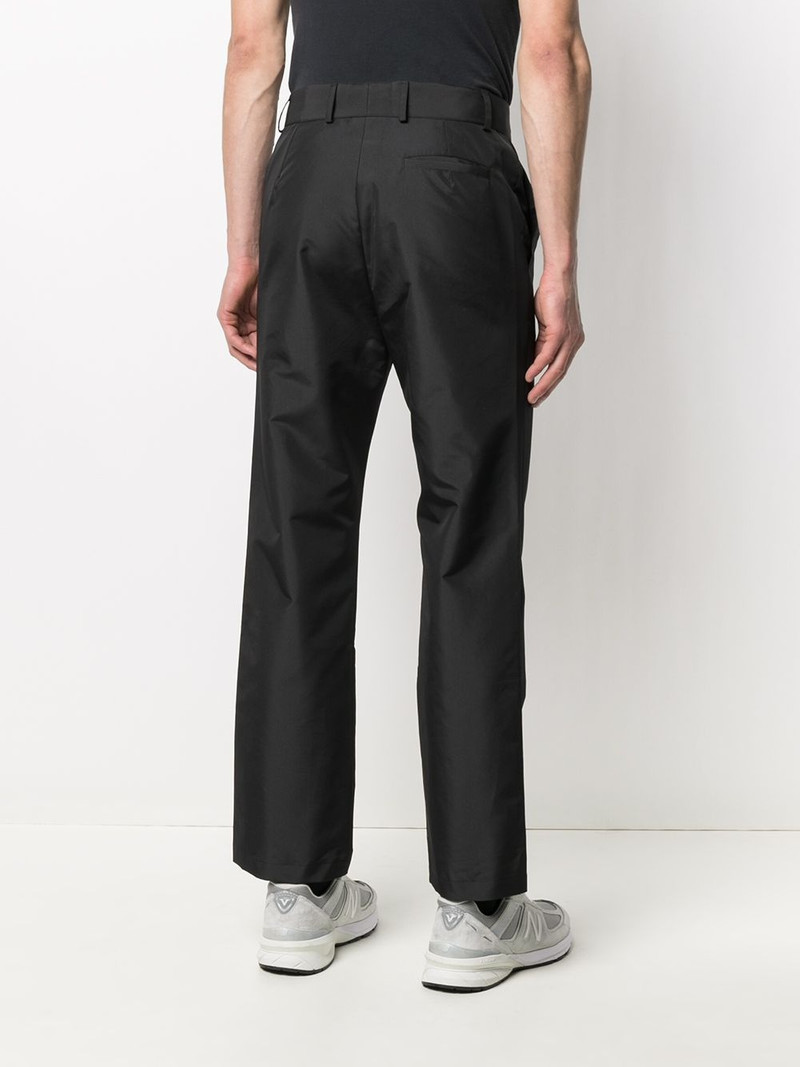 Crinkle tailored trousers 4