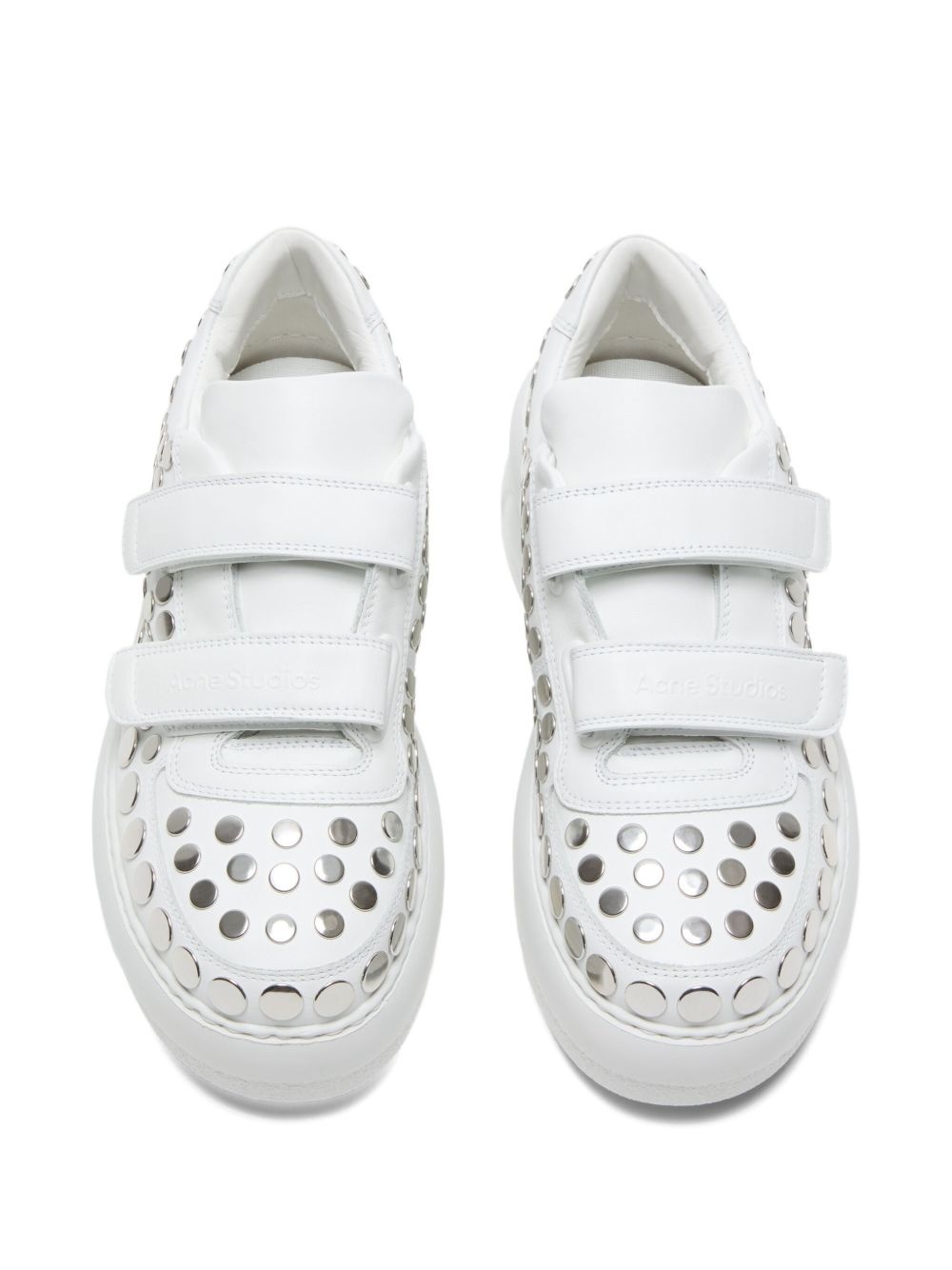 touch-strap platform sneakers - 2