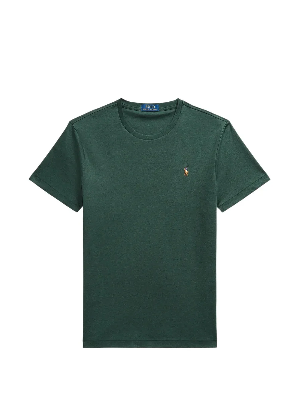 EMBROIDERED-PONY COTTON T-SHIRT - 1
