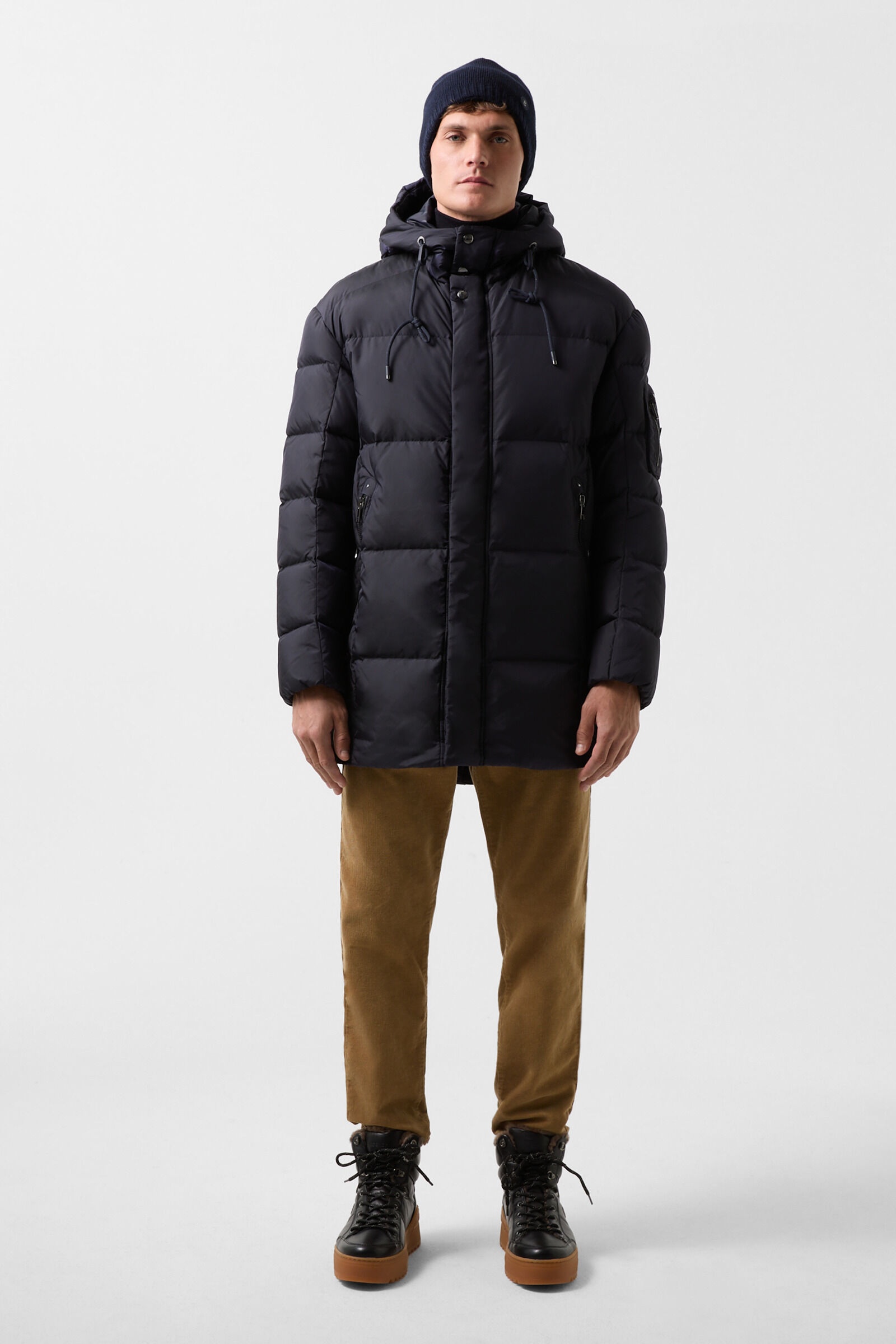 Jones Down jacket in Navy blue - 3