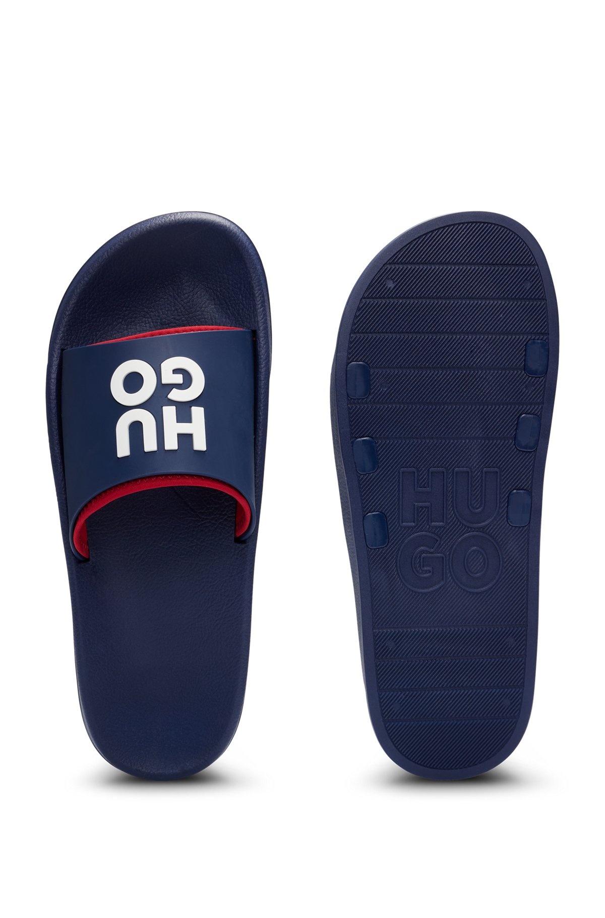 SLIDES WITH LOGO-BRANDED STRAPS - 4