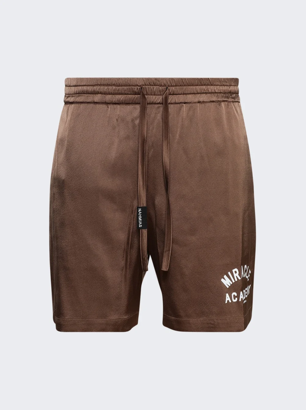 Miracle Academy Silk Shorts Brown - 1