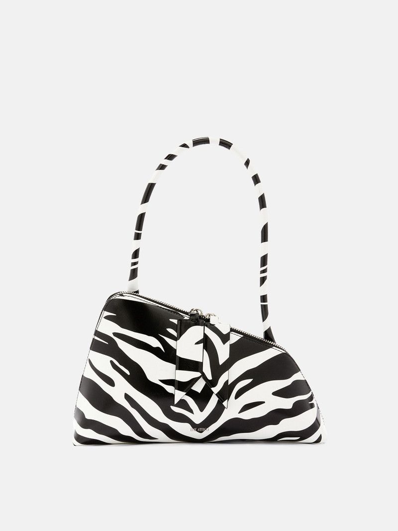 "SUNRISE" BLACK AND WHITE SHOULDER BAG 1