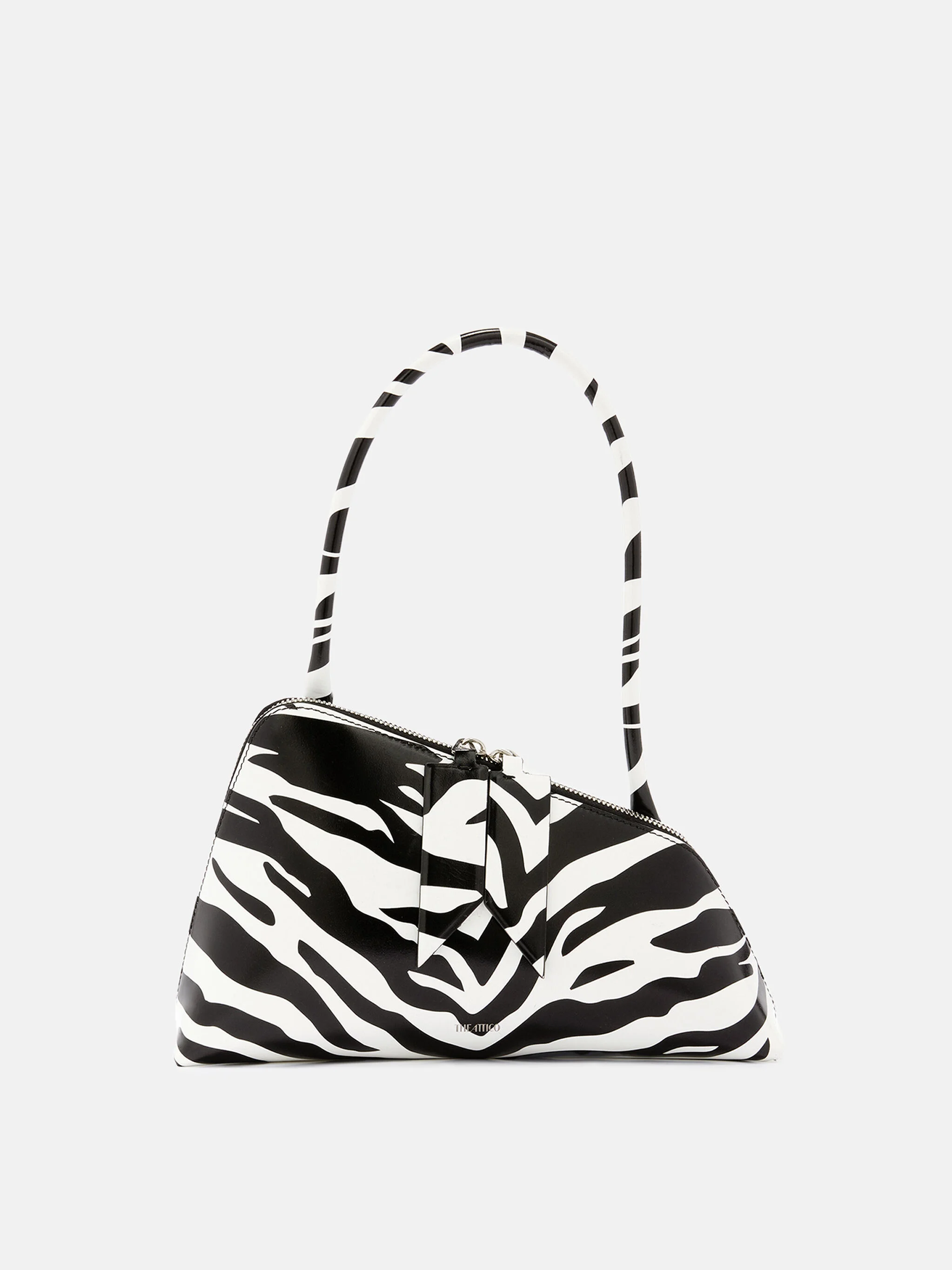 ''SUNRISE'' BLACK AND WHITE SHOULDER BAG - 1
