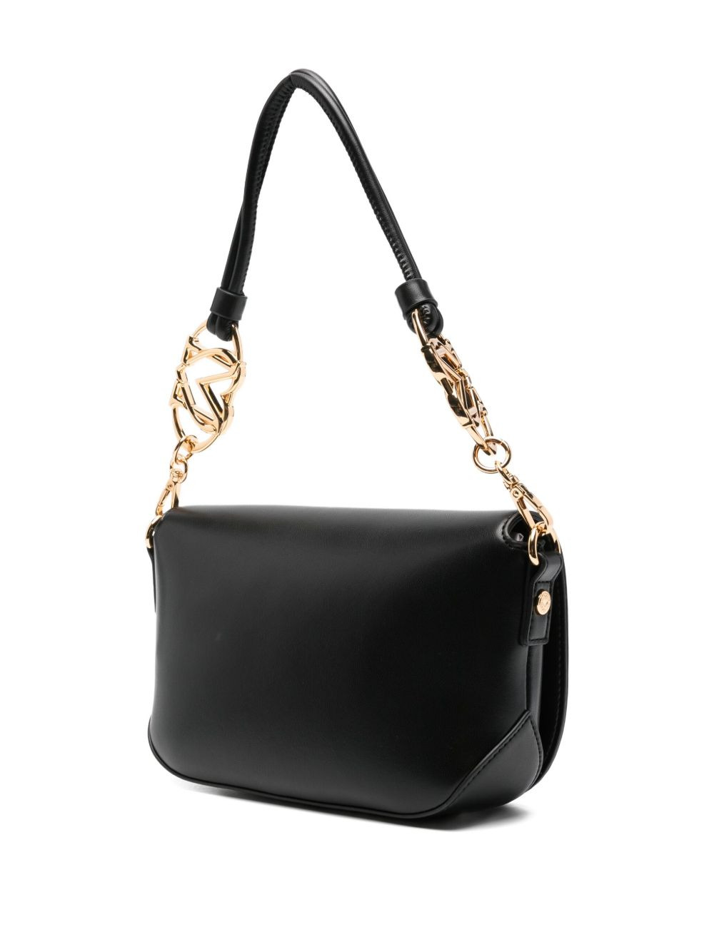 chain-embellished shoulder bag - 3