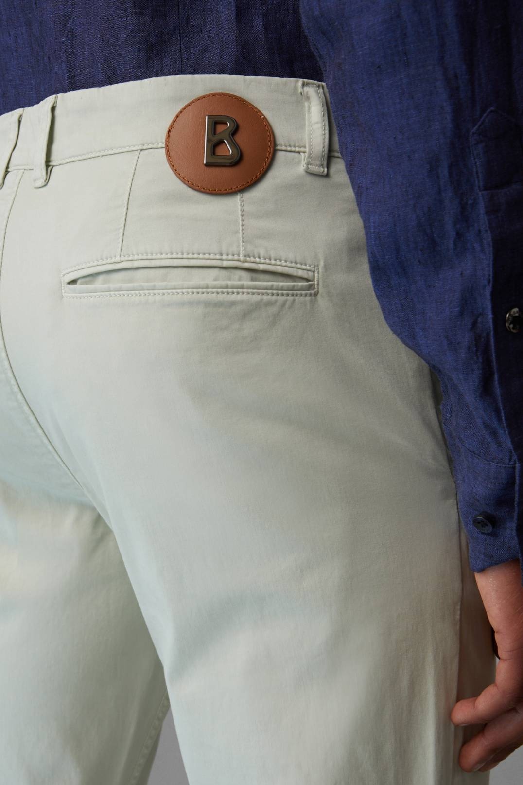 NIKO CHINOS IN LIME GREEN - 5