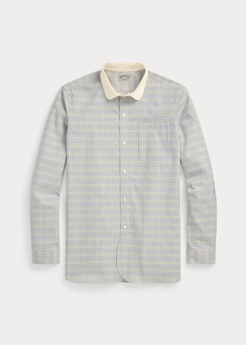 Slim Fit Checked Dobby Shirt 7