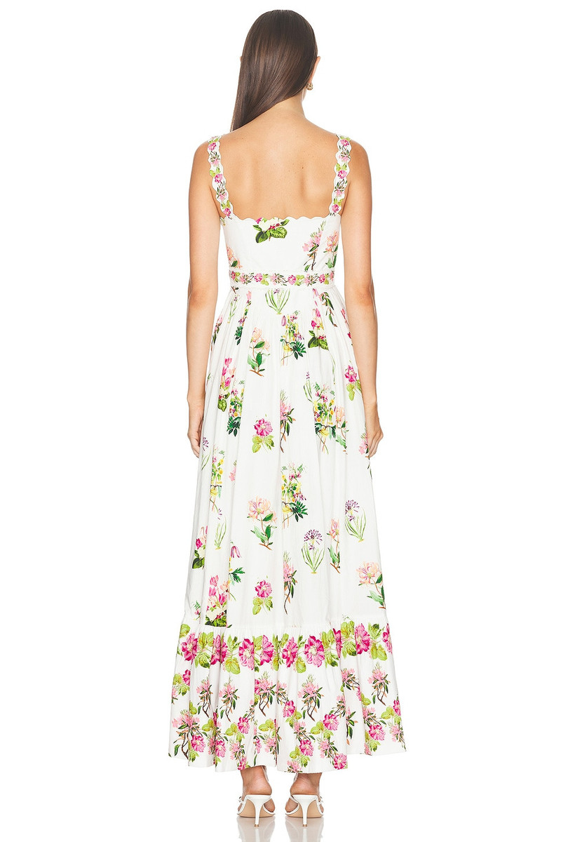 HEMANT & NANDITA Taha Poplin Long Dress outlook