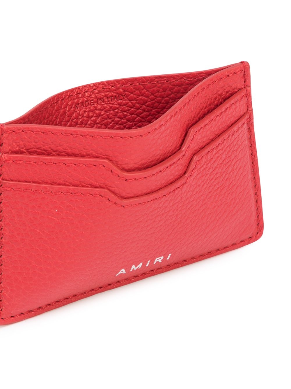 logo-embossed cardholder - 3