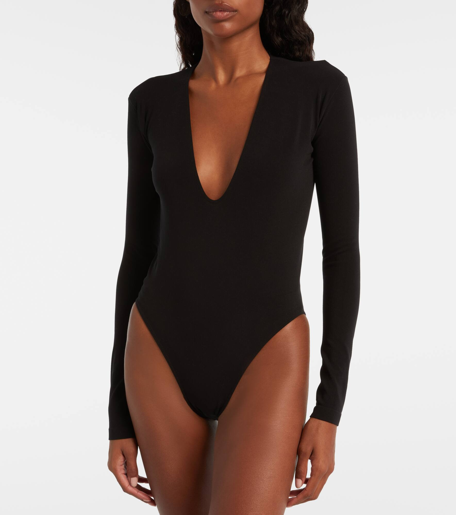 V-neck bodysuit - 3