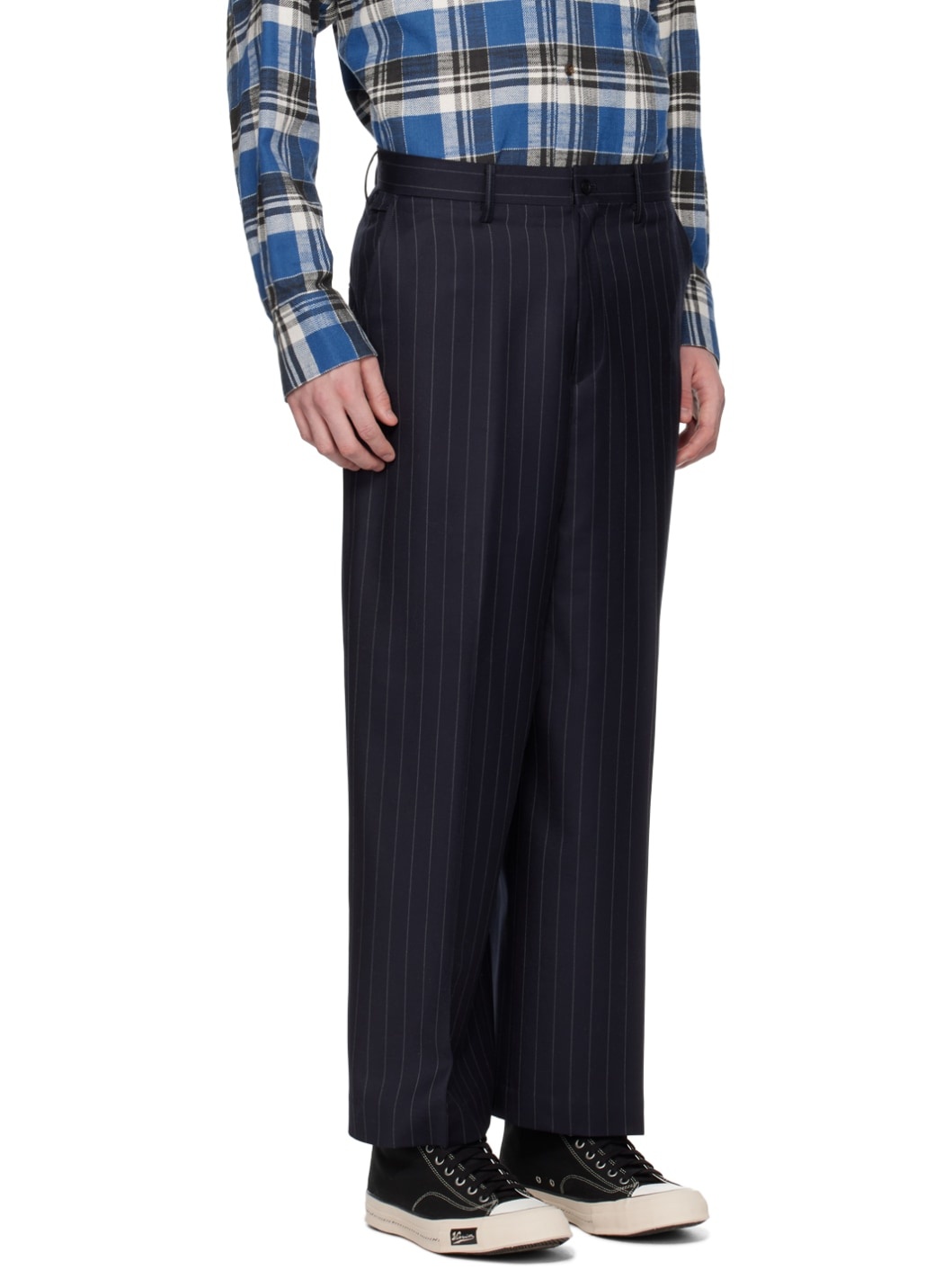 Black Tailored Trousers - 2