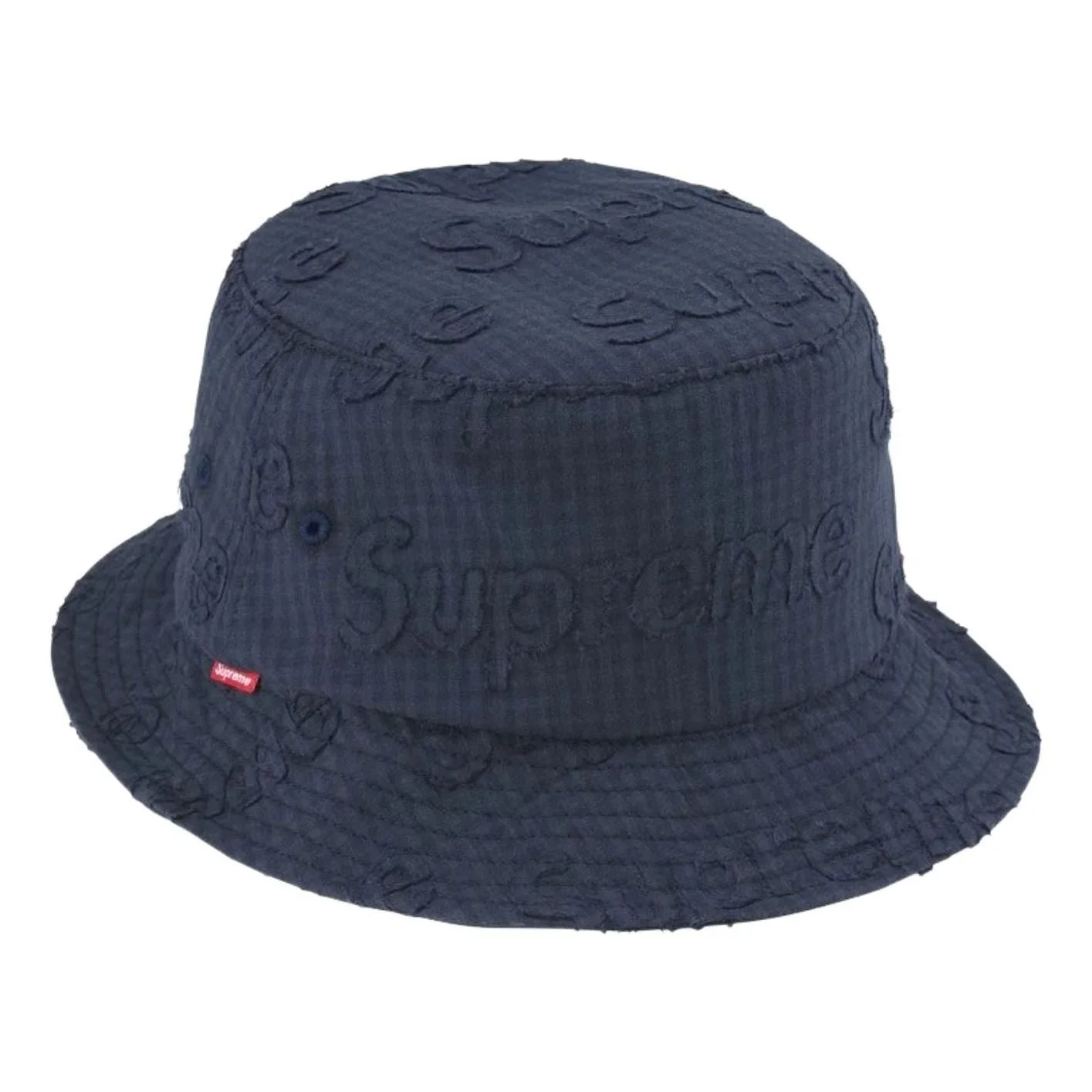 Supreme SS26 Monogram Gingham Crusher 'Navy' SUP-SS26-1052-NVY - 1