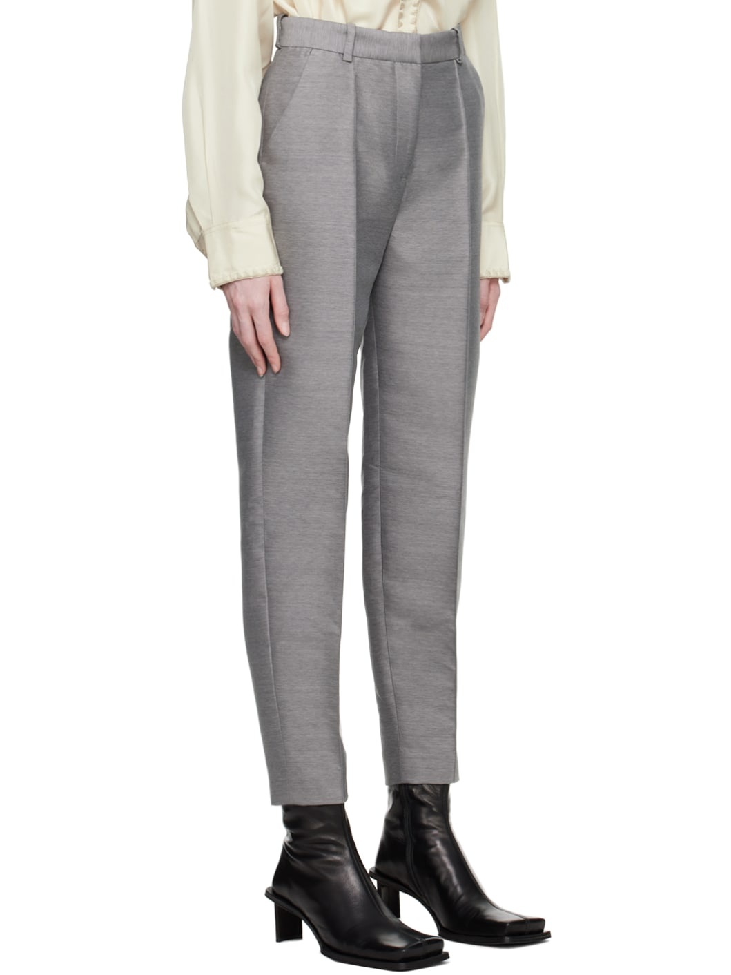 Gray Evening Trousers - 2