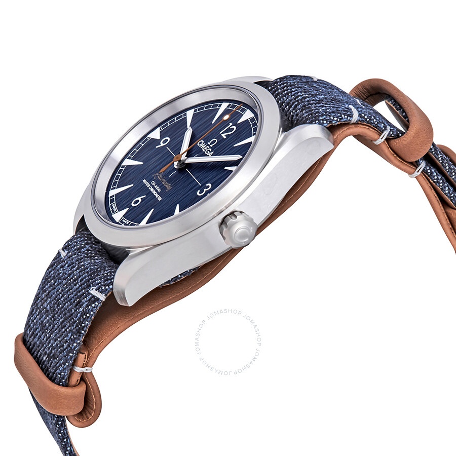 Omega Railmaster Automatic Blue Jeans Dial Men's Watch 220.12.40.20.03.001 - 2