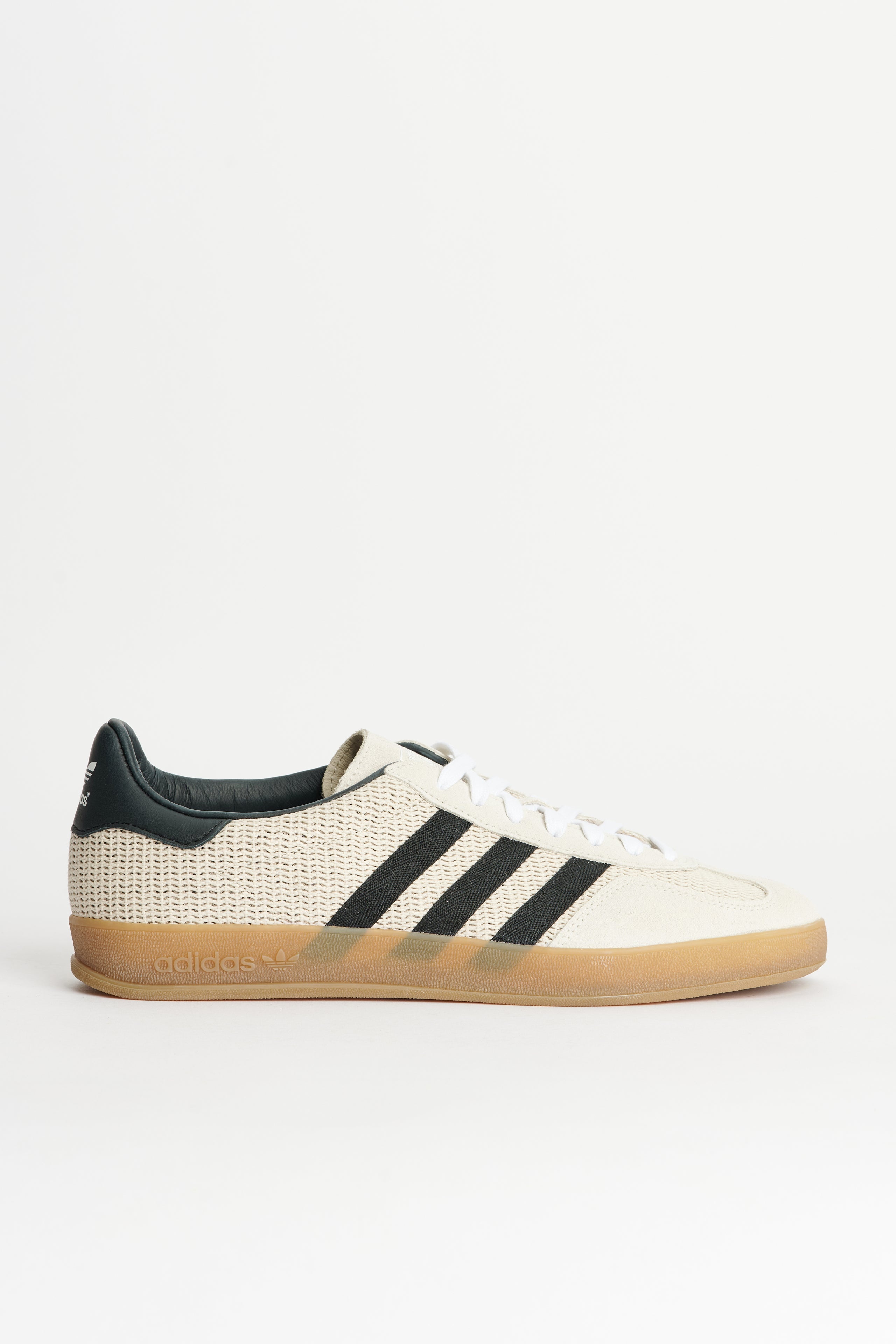 ADIDAS ORIGINALS GAZELLE INDOOR ALUMINUM / CORE BLACK - 1