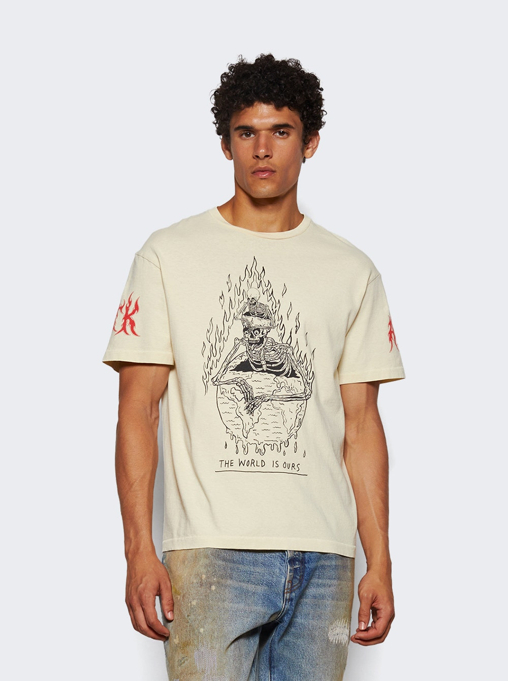 The World Is Ours Tee Archival White - 2