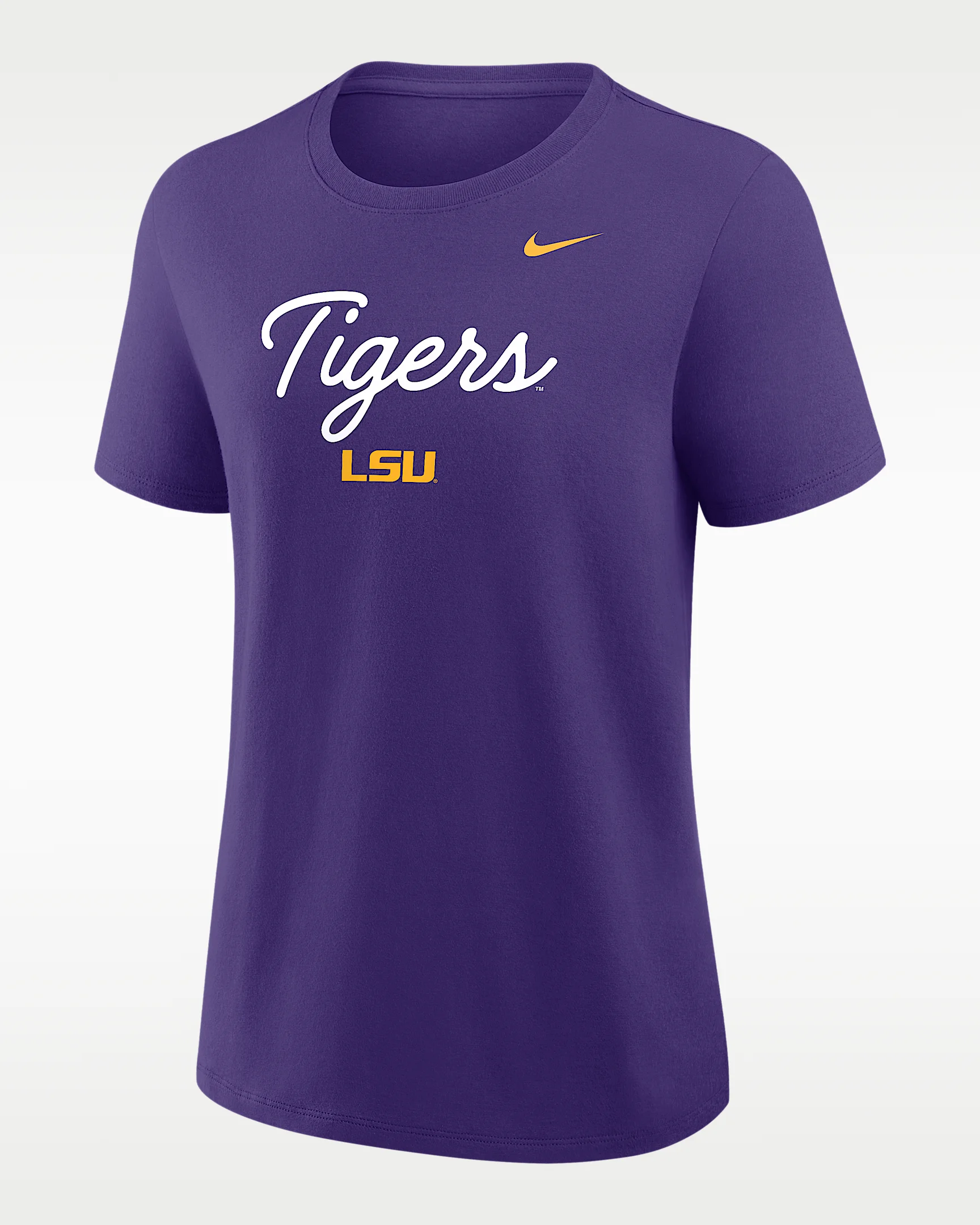 LSU Script Mantra Logo Women's Nike College T-Shirt - 1