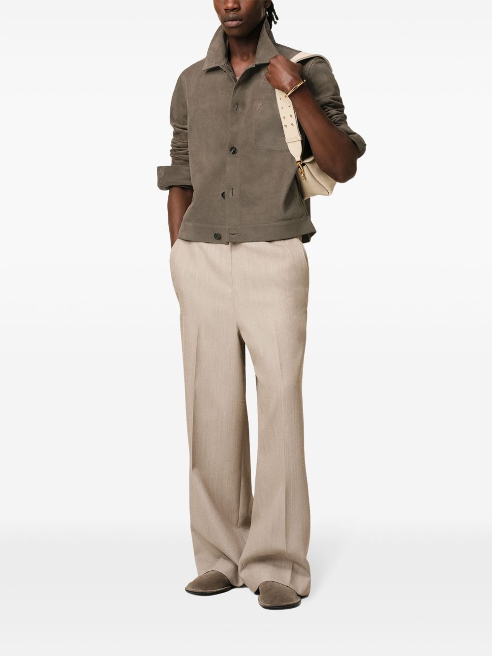 suede shirt jacket - 2