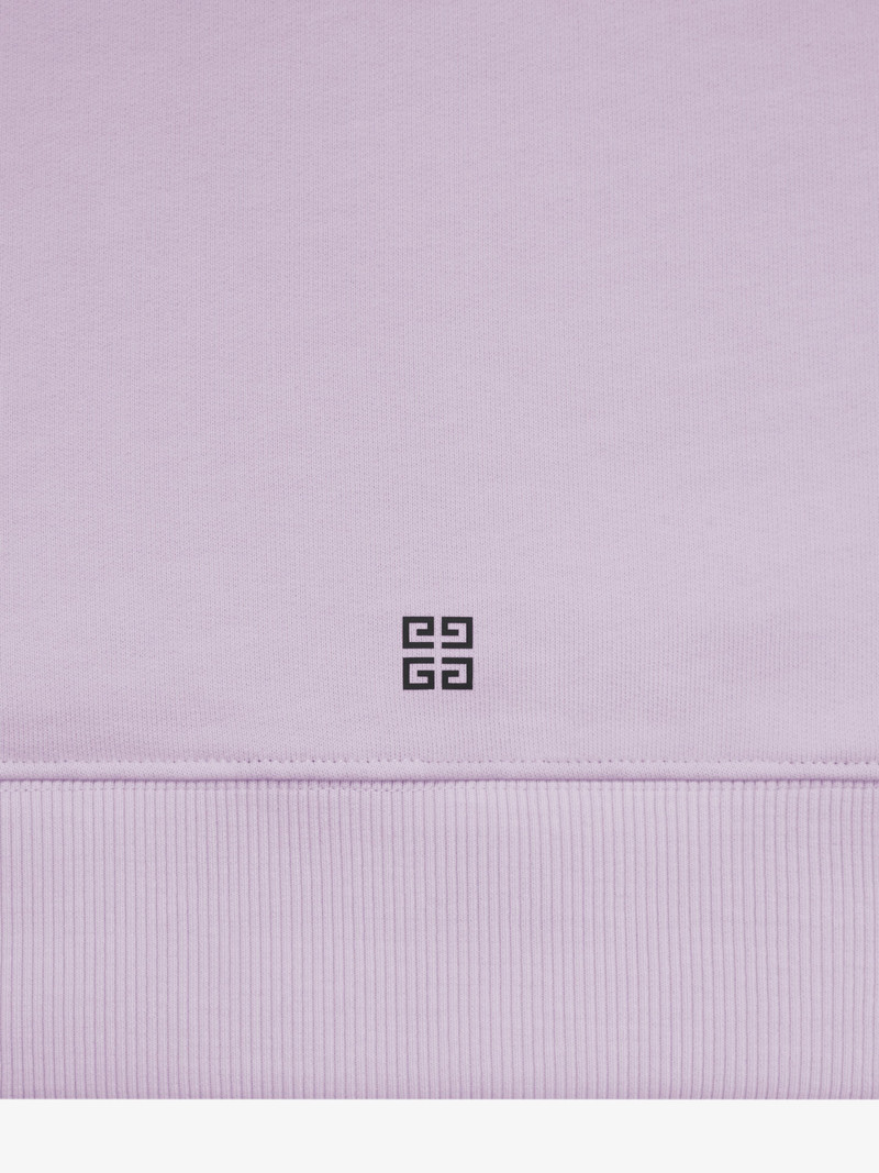 GIVENCHY ARCHETYPE SLIM FIT SWEATSHIRT IN FLEECE 6