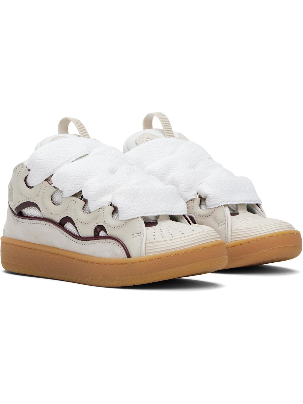 SSENSE Exclusive Beige Curb Sneakers - 4