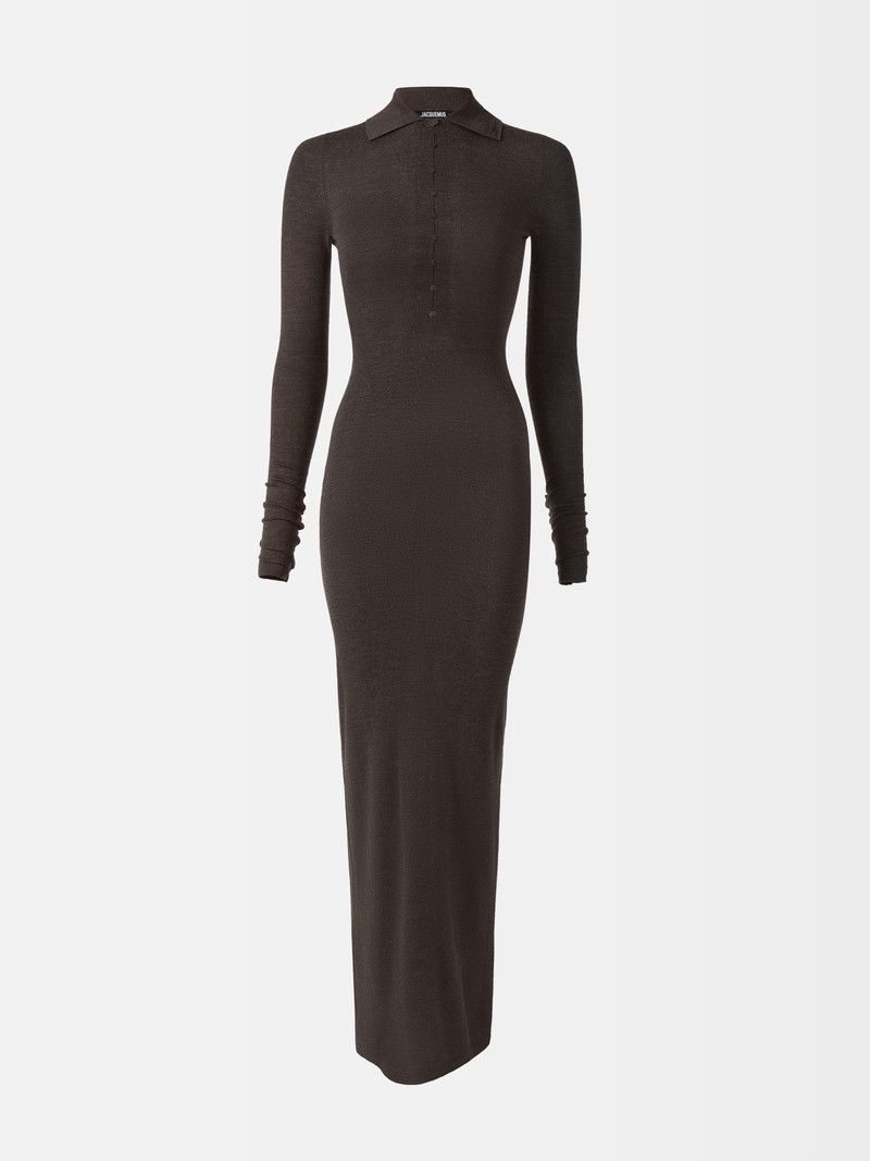The Merino polo dress 1