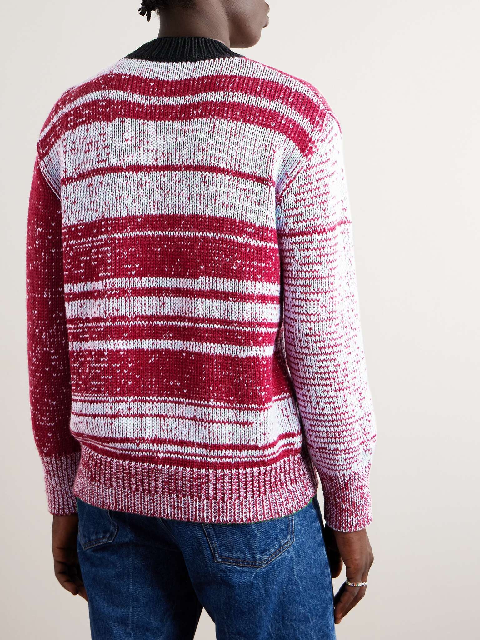 Logo-Intarsia Wool Sweater - 3