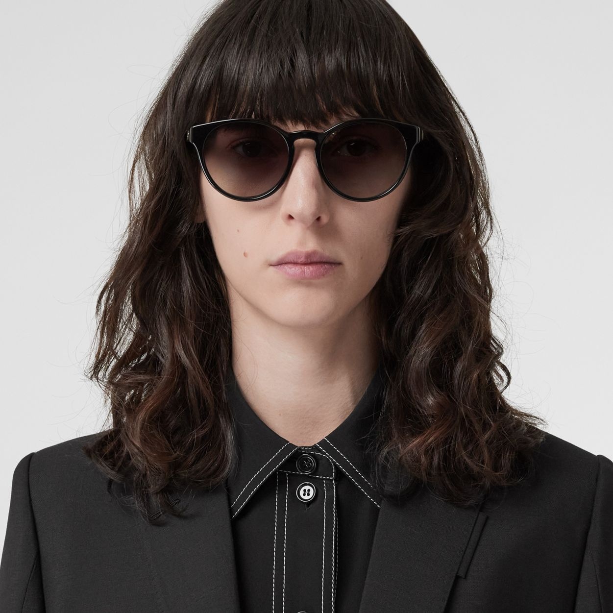 Monogram Motif Round Frame Sunglasses - 3