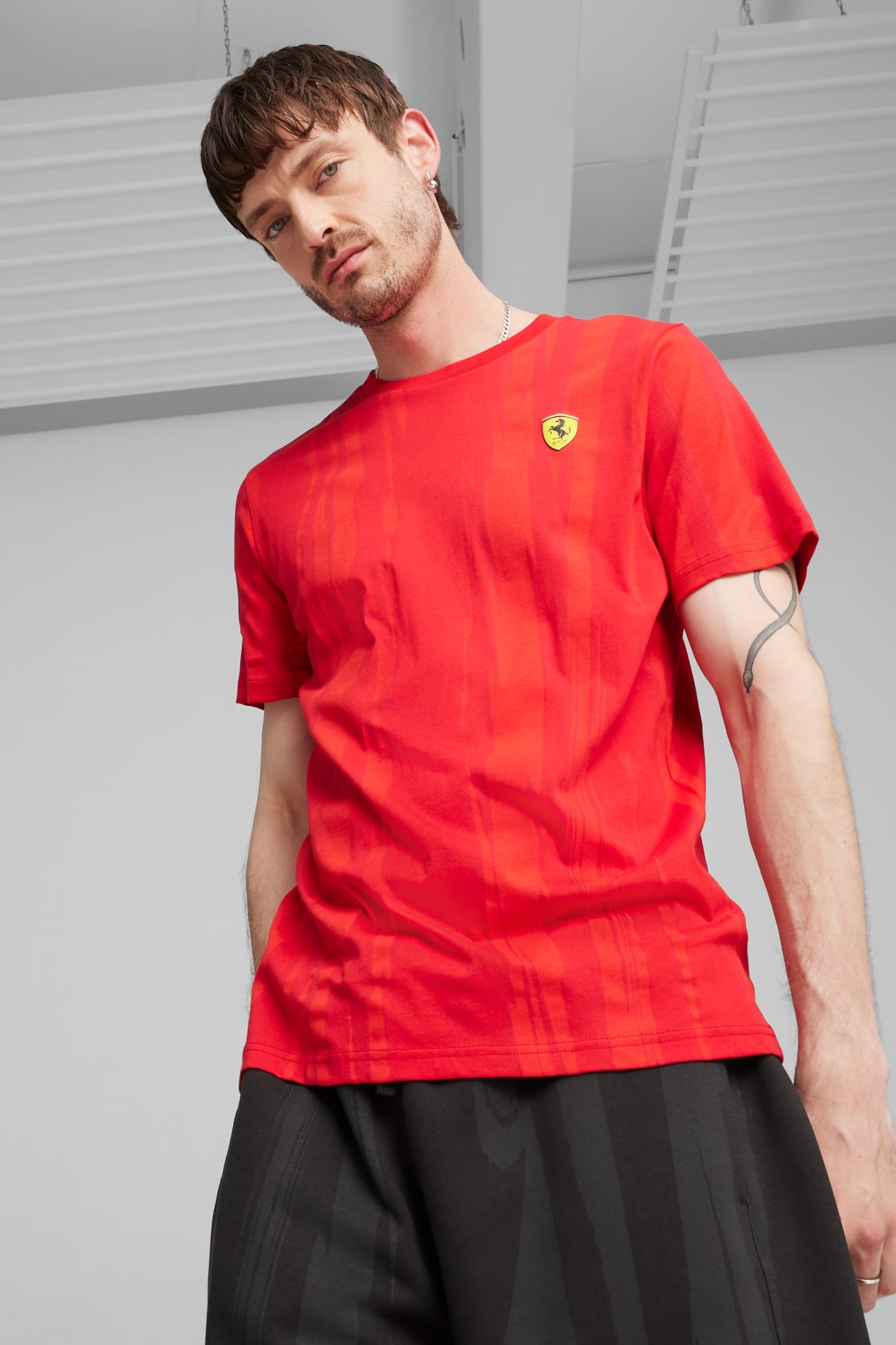 Scuderia Ferrari Race Men's AOP Tee - 3