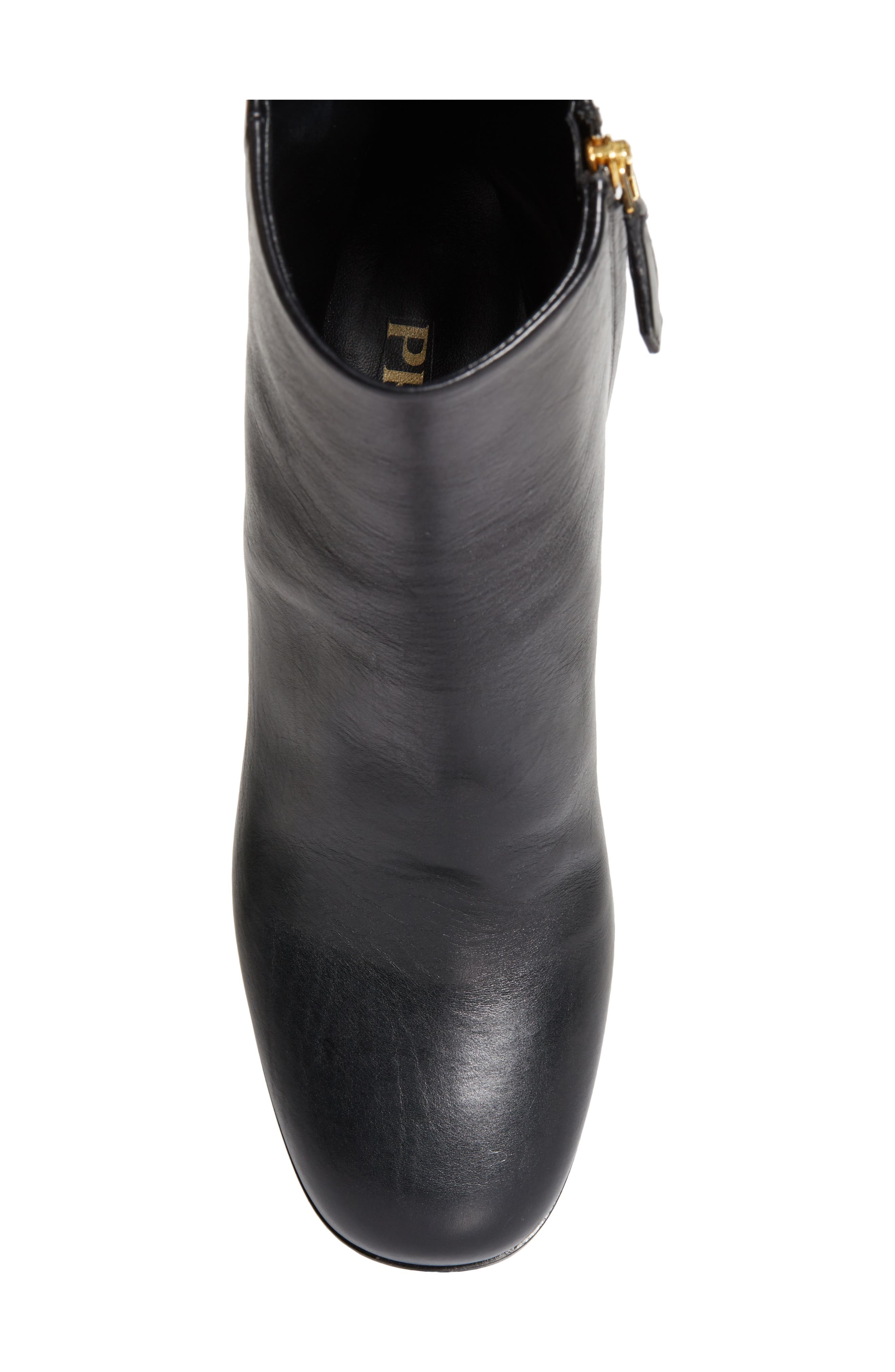 Prada Demi Block Heel Bootie in Nero at Nordstrom - 5