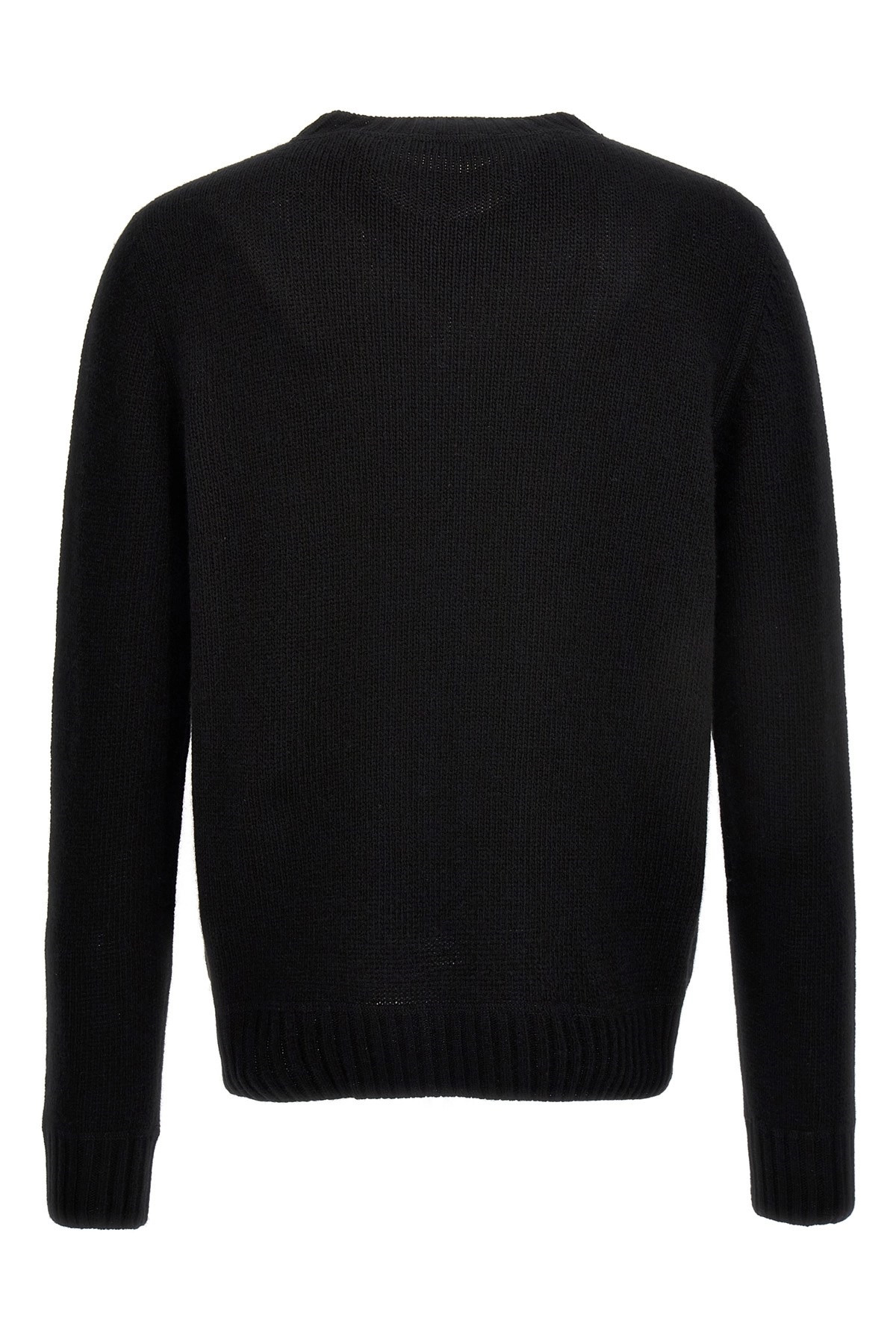 Logo intarsia sweater - 3