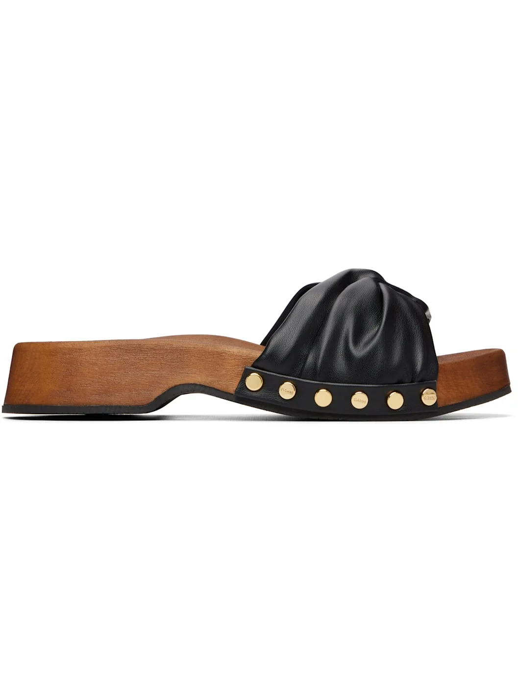Black Tia Fairy Clog Sandals - 1