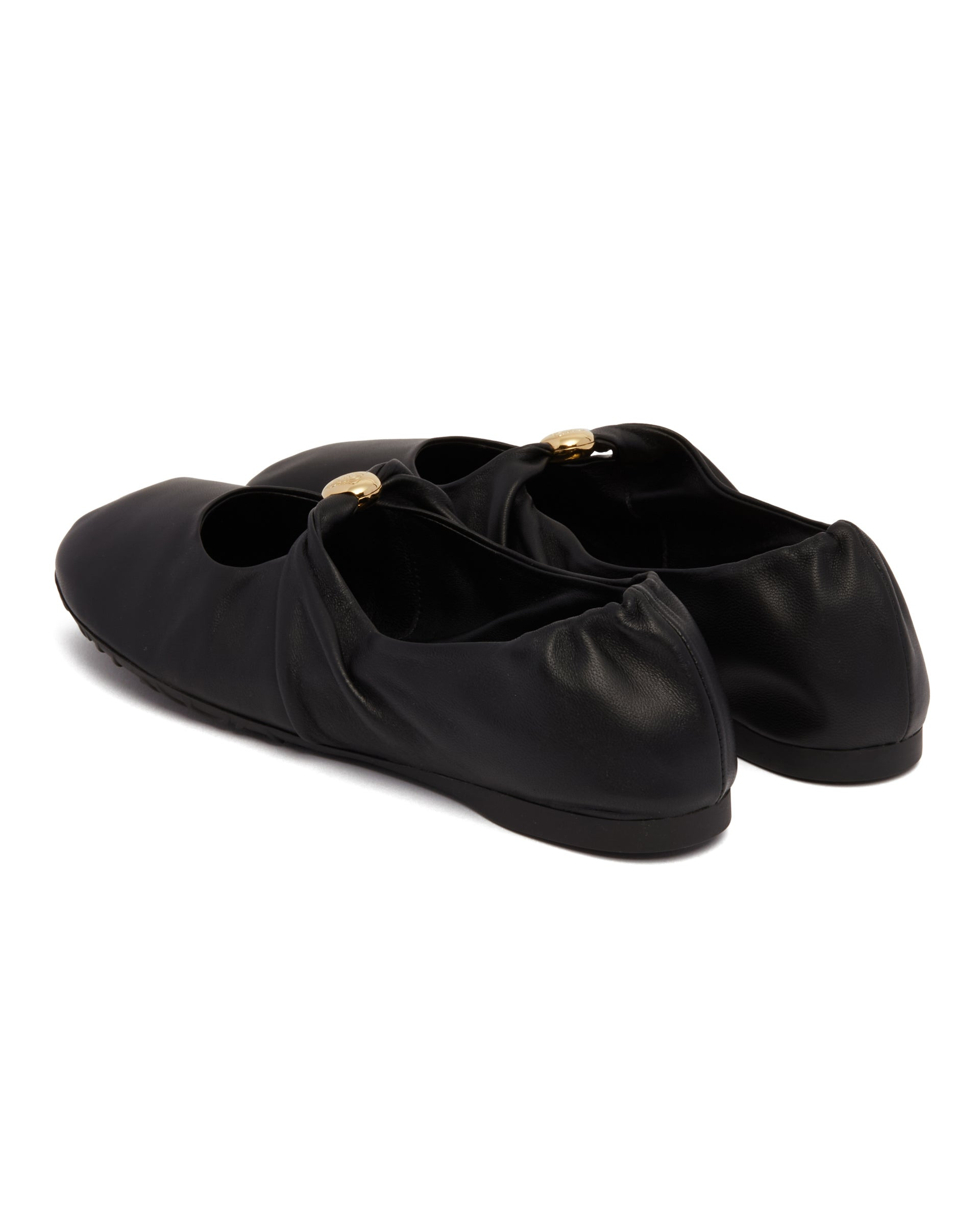 Black Pebble Soft Ballet Flats - 5