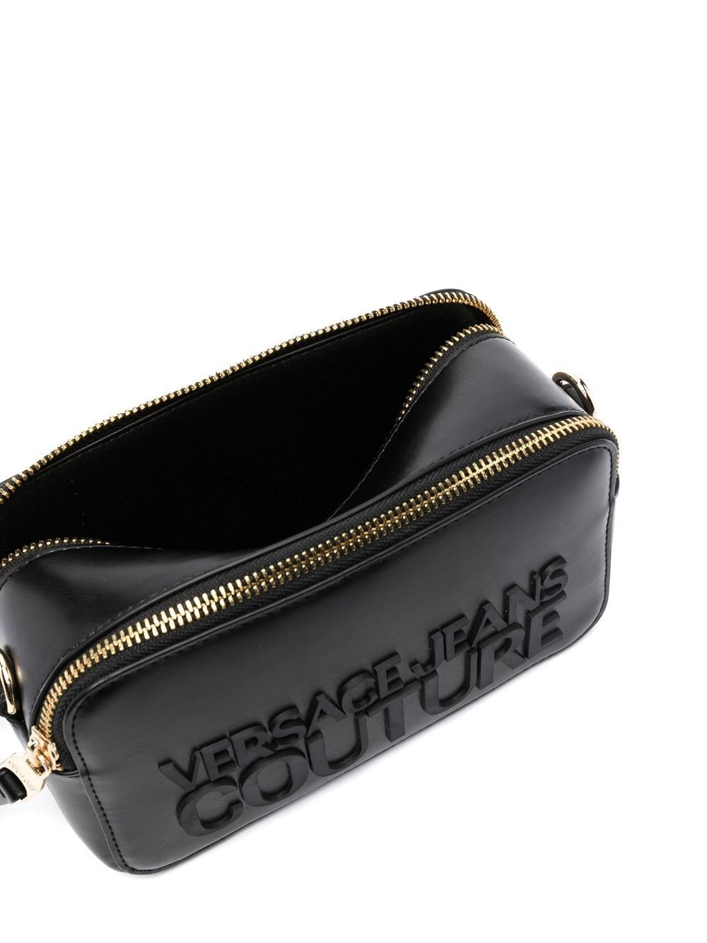 logo embossed shoulder bag - 5
