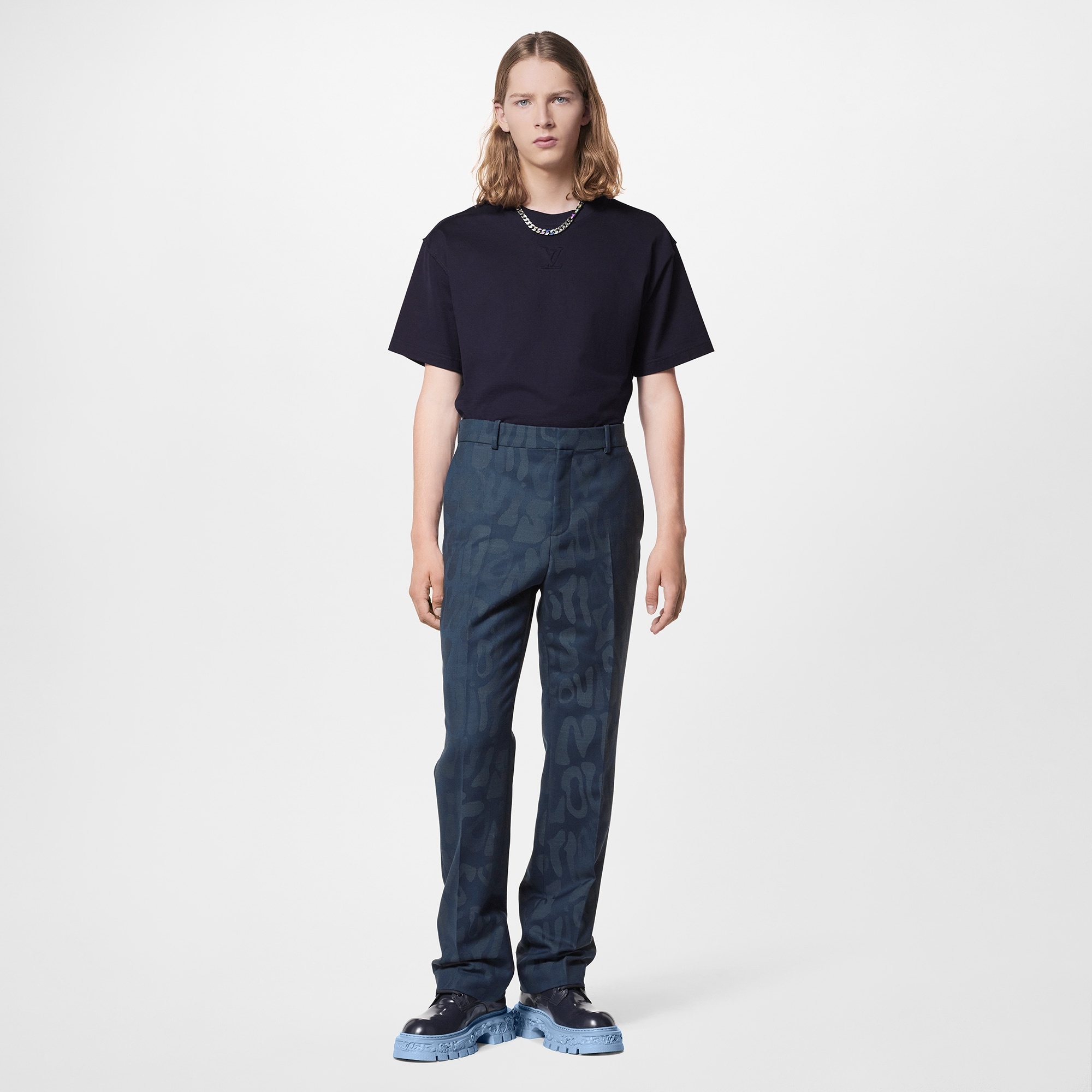 Embossed LV T-Shirt - 2