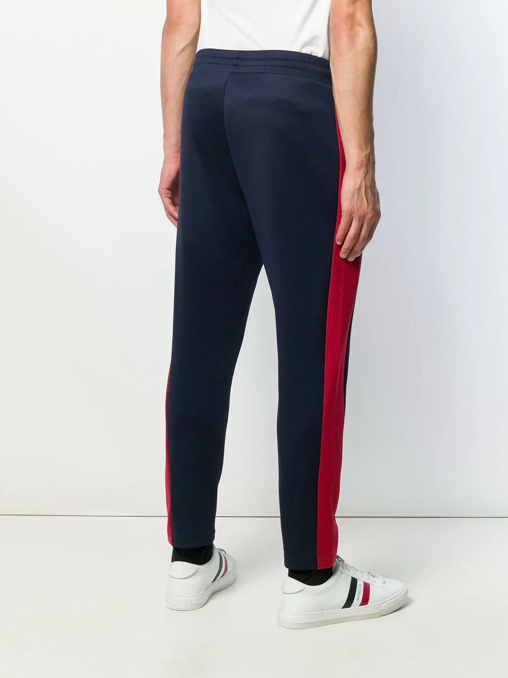 side-stripe track trousers - 4