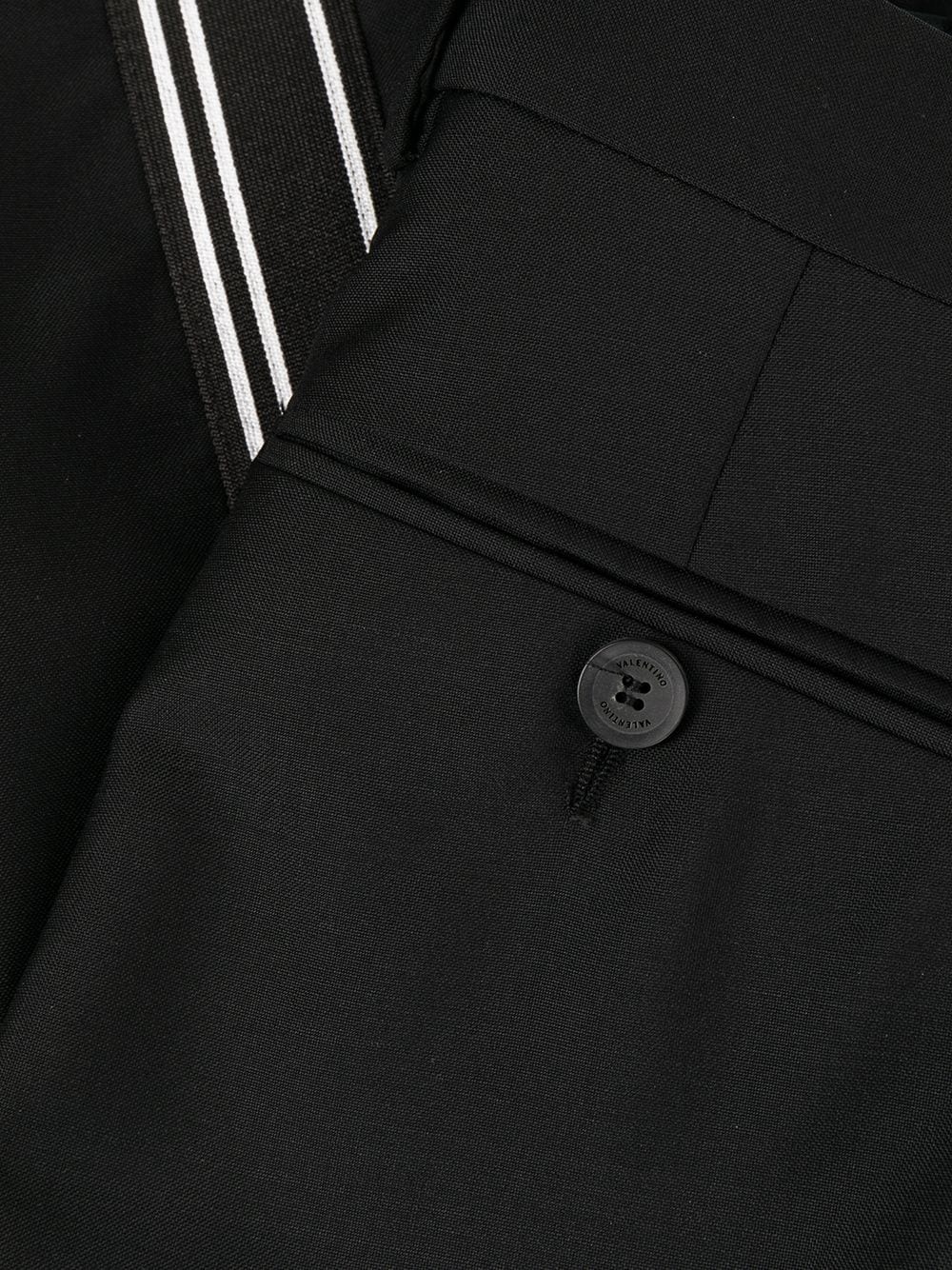 side-stripe tailored trousers - 8