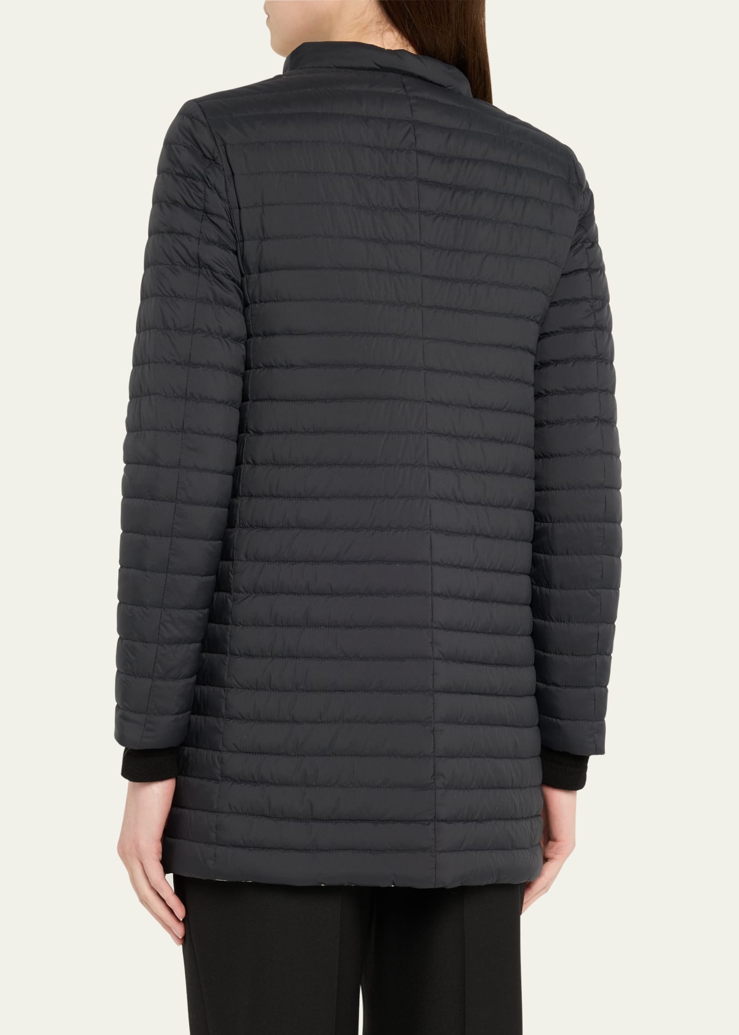 Reversible A-Shape Quilted Down Jacket - 3