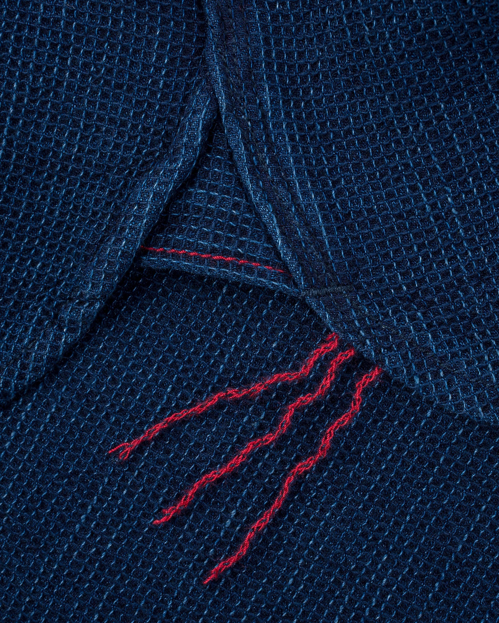 IHSH-96-IND Waffle Work Shirt - Indigo - 12