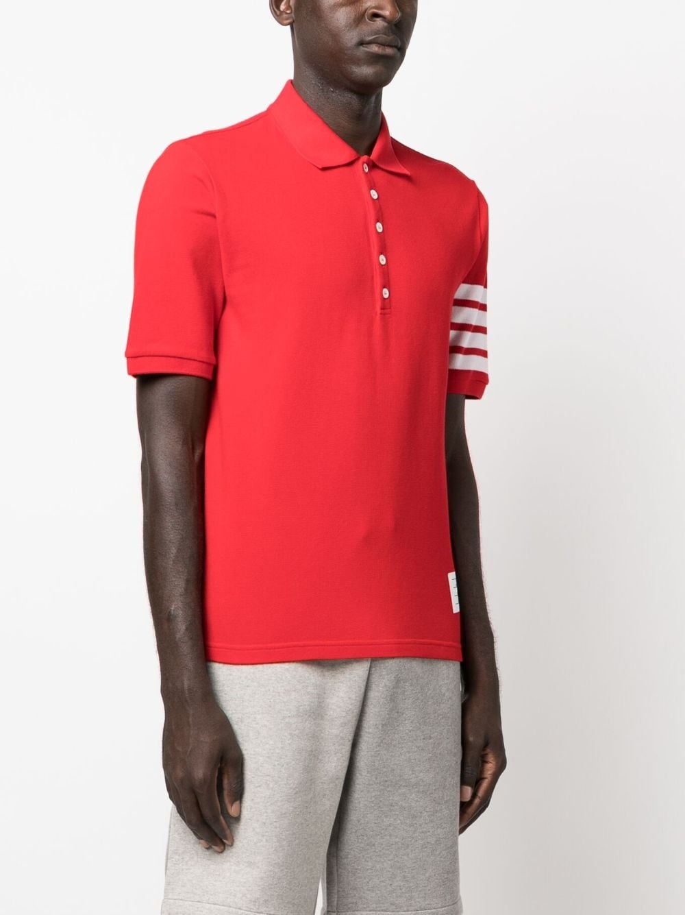 4-Bar Stripe 2003-print polo shirt - 3