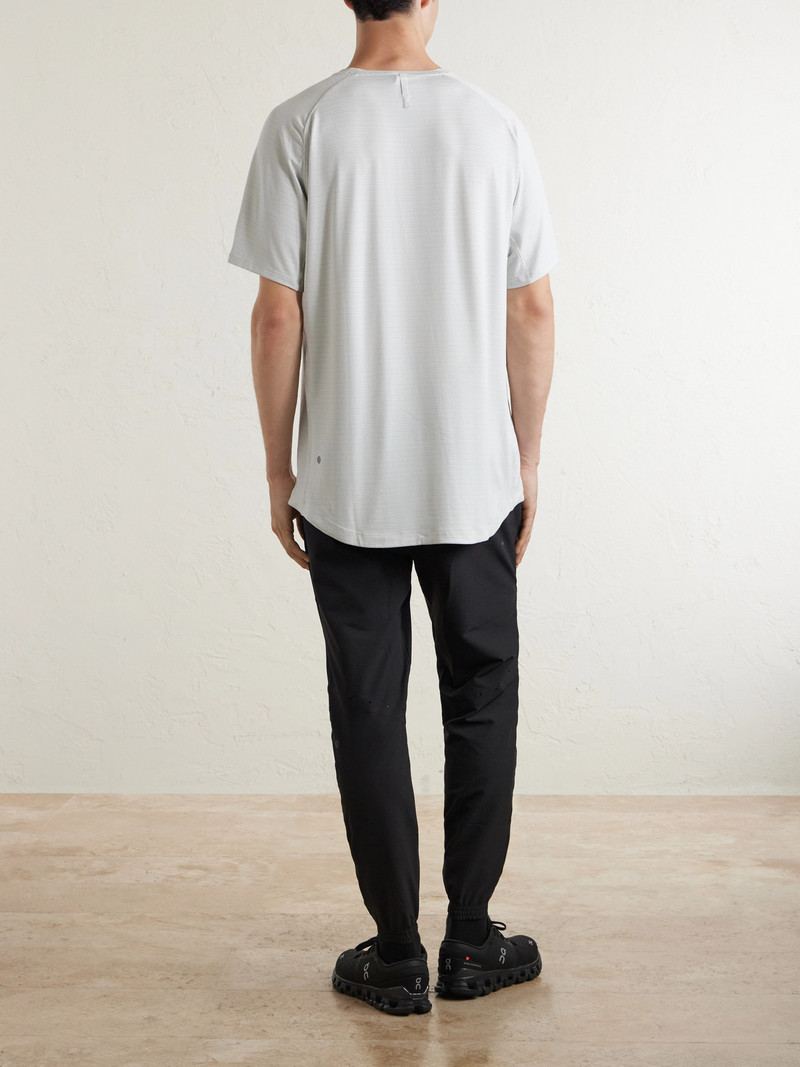License to Train Striped Stretch Recycled-Jersey T-Shirt 4