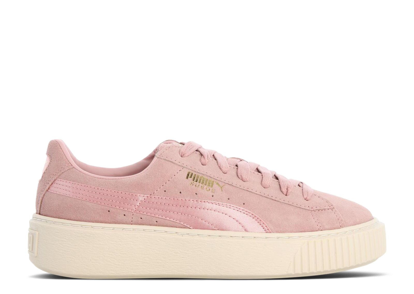 WMNS SUEDE PLATFORM 'PINK SATIN' - 1